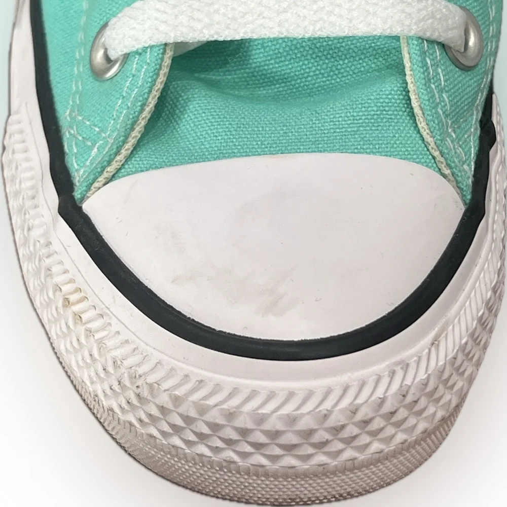 Converse Teal High-Top Sneakers - Picture 9 of 9